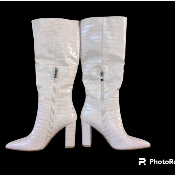 Modatope Knee High Western Boots - Picture 3 of 10